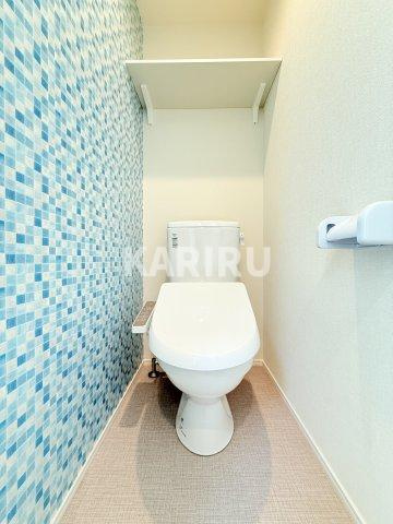 ハーモニーテラス中川東のトイレ