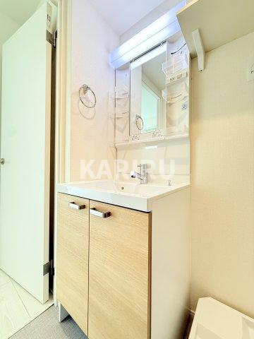 ハーモニーテラス中川東の洗面所