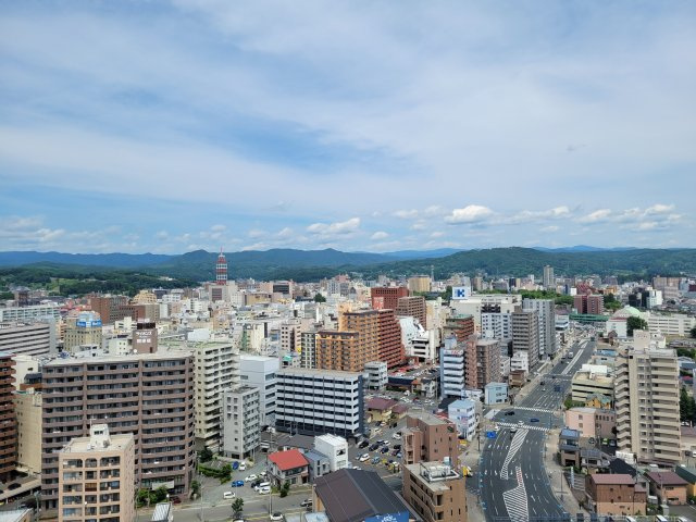 プレミスト盛岡駅前ＧＡＴＥ‐ＴＯＷＥＲの展望