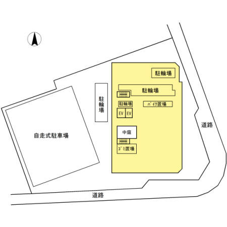 プレミスト盛岡駅前ＧＡＴＥ‐ＴＯＷＥＲの区画図