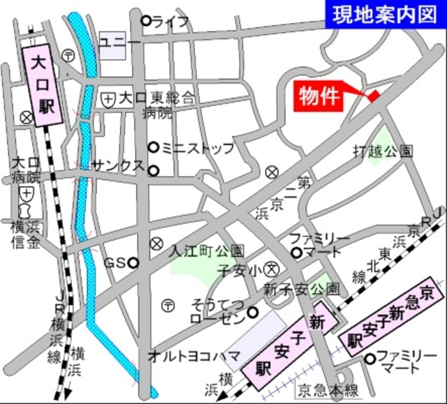 メゾン・ド・ノアの地図