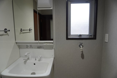 【洗面所】 | Ube Sky Hills | 洗濯機を置くスペース