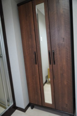 【洗面所】 | Ube Sky Hills | 洗面所に収納もあります