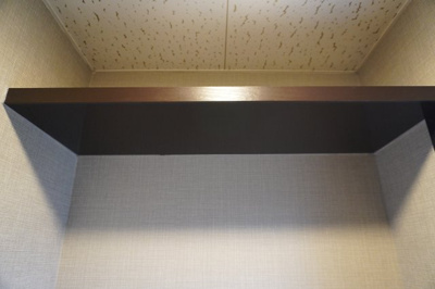 【トイレ】 | Ube Sky Hills | 上には棚もあります