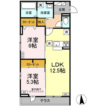 D-ROOM小田原2丁目A