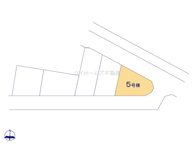 【区画図】 | 犬山市富岡新町１丁目31『仲介料無料』新築戸建て | 5号棟