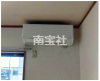 【設備】 | 新品のエアコン、設置済みです♪