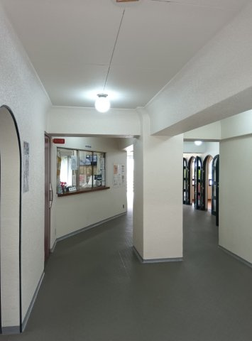 岡本センチュリーマンションのロビー
