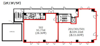 【間取り】 | FOGLIA SHIBASAKI BLDG.