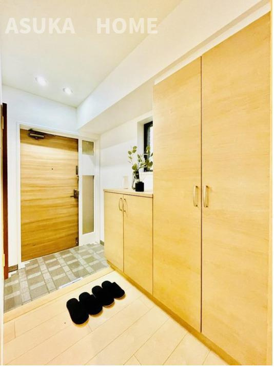 ピュアハイツ南万騎が原の玄関|きれいな玄関です