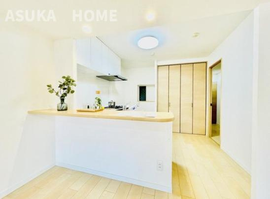 ピュアハイツ南万騎が原のキッチン|お料理しやすいキッチンです