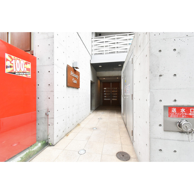 南堀江プライマリーワンのエントランス