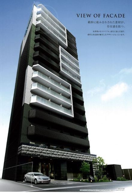 プレサンス堺筋本町駅前シェルの外観