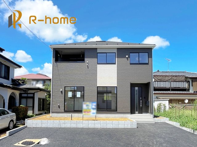 牛久市岡見町第4　新築戸建て　1号棟の外観|ご予約を頂ければ、『平日』はもちろん『早朝』や『夜間』もご見学可能です♪お気軽にお申し付けください♪