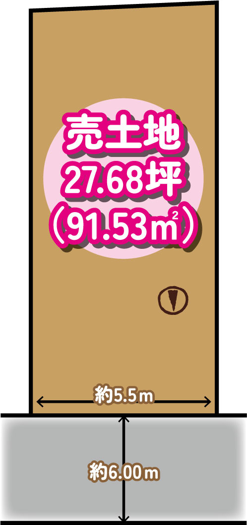 寺戸町八ノ坪　建築条件無土地