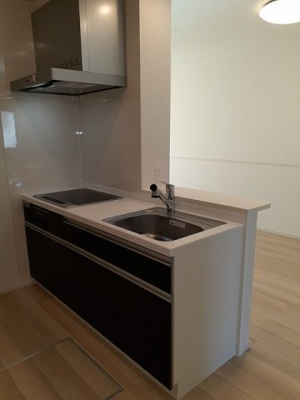 【キッチン】 | ルミネスⅢ | コンパクトなキッチンで掃除もラクラク