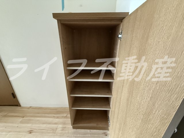 ファースト・ネットの収納|収納のためのスペースです