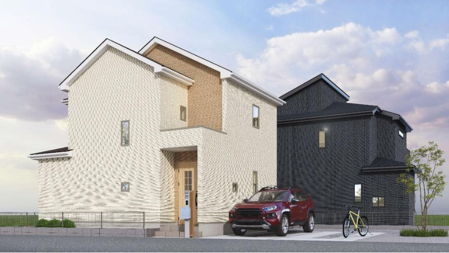 平塚市南金目  1号棟 11期の外観パース