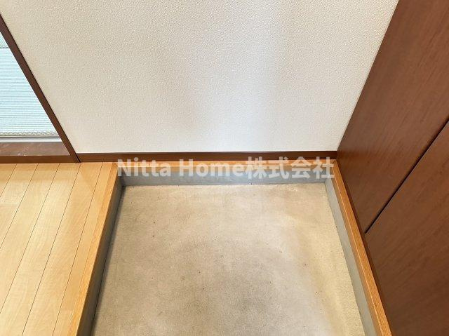 ディアコートＥの玄関|十分なスペースの玄関です♪