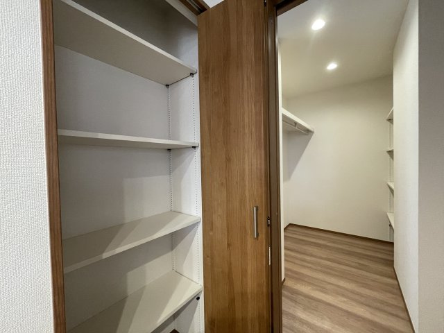 【収納】 | 熊谷市上之第8期　ワイウッドコート　新築戸建　全8区画　3号棟 | パントリー