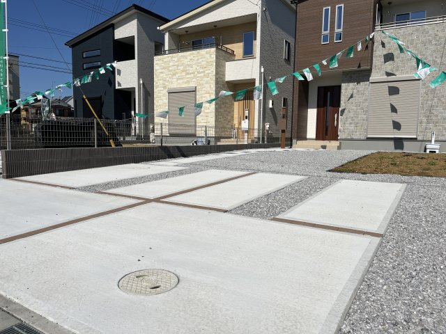 【駐車場】 | 熊谷市上之第8期　ワイウッドコート　新築戸建　全8区画　3号棟