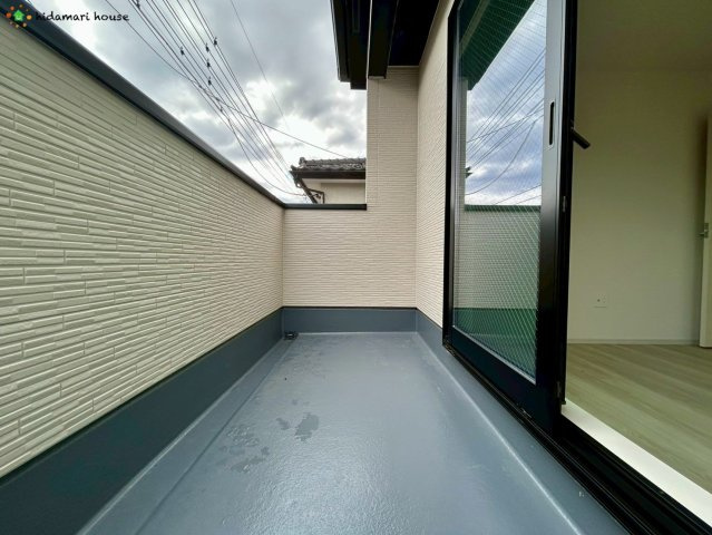 見沼区蓮沼8期　新築戸建　ずっとプラス01のバルコニー