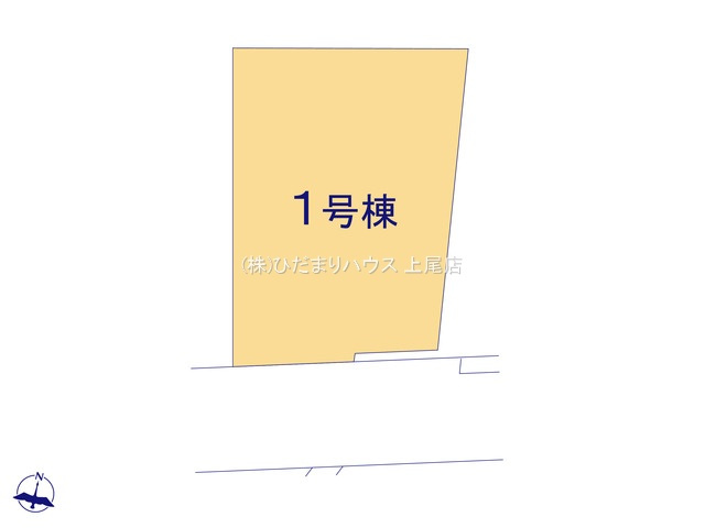 見沼区蓮沼8期　新築戸建　ずっとプラス01の区画図