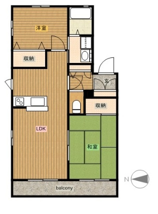 【間取り】 | ディアス笹原