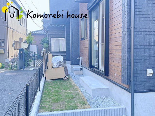 北本市本宿6丁目　3期　新築一戸建て　ブルーミングガーデン　01の庭|簡単な家庭菜園も楽しめるお庭です