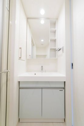 プラウドフラット浅草雷門の独立洗面台