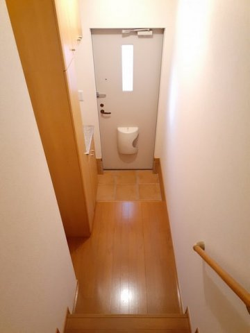 メロディハウス　メゾフォルテの玄関