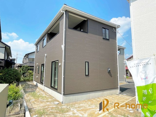 土浦市乙戸南第6　新築戸建て　2号棟の外観|ご予約を頂ければ、『平日』はもちろん『早朝』や『夜間』もご見学可能です♪お気軽にお申し付けください♪