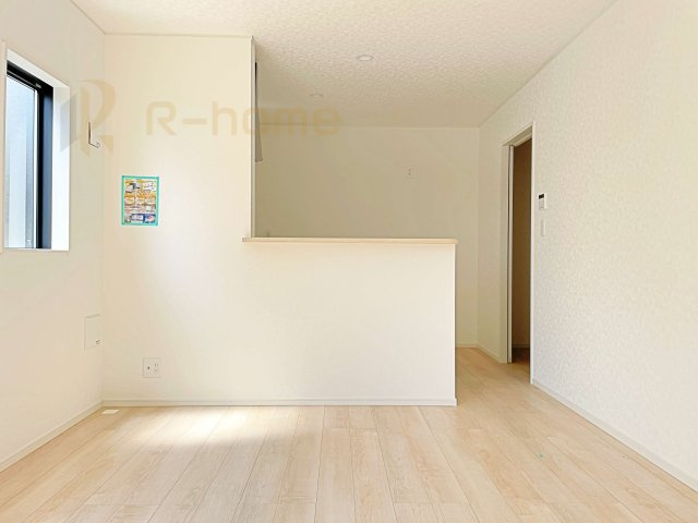 土浦市乙戸南第6　新築戸建て　2号棟のキッチン|対面式で会話をしながら家事ができます♪