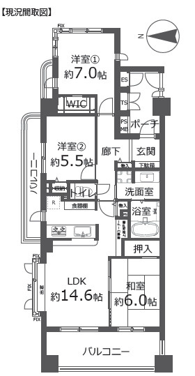 \内見予約可能/ リフォーム 済 レクセルマンション茅ヶ崎の画像