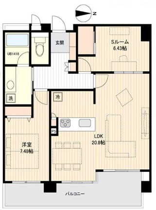 【間取り】 | S52037-ｸﾞﾗﾝﾄﾞﾋﾙｽﾞ岡崎神宮道