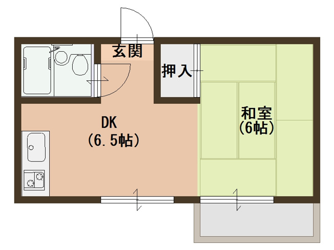 【間取り】 | グランドハイツシャイン