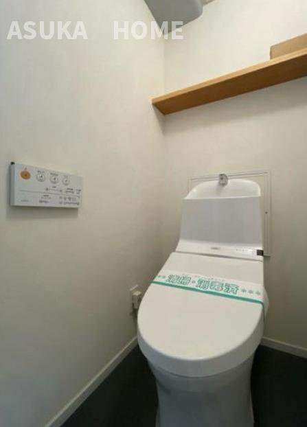 クレール希望ヶ丘のトイレ|シンプルで使いやすいトイレです