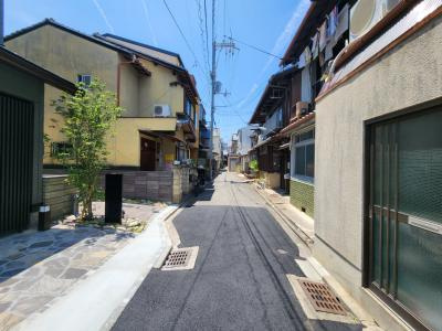 ヴァンソレイユ二条の周辺|前面道路