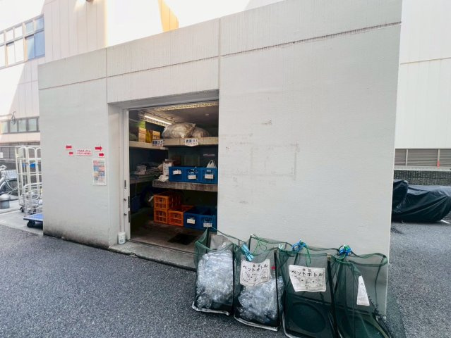 レーベンハイム浮間公園ラグパスのその他共用部分|敷地内ゴミ捨て場はゴミ捨てもらくちんです