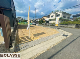 【前面道路含む現地写真】 | 宇治市宇治大谷　売土地　建築条件付き