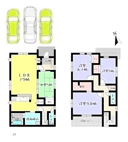 【間取り】の画像