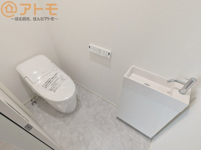 【トイレ】 | 葵区羽鳥4丁目　戸建　2号棟 | 年代を問わず使いやすい洗浄機能付きのトイレ♪肌への負担をも減らせるのでお子様の敏感なお肌も安心！
