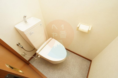 【トイレ】 | ノーブル富水 | うれしいバス・トイレ別です。