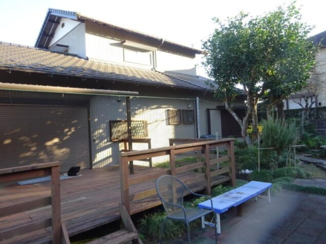 茂原市六ツ野　中古戸建の外観|敷地約445坪　シャッター車庫付き　内装リフォーム済み平成21年6月 ５LDK+ツリーハウス