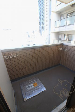 FUKUE BLD松ヶ枝町のバルコニー