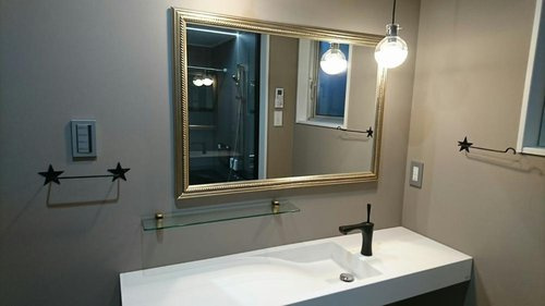 羽束師志水町の独立洗面台