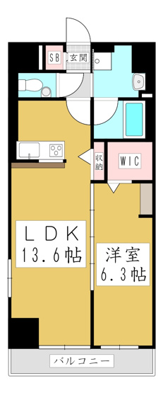 【間取り】 | PRIME RESIDENCE NAMIKI