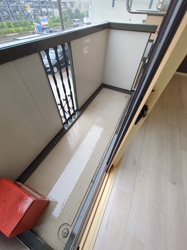 コンフォートⅡのバルコニー