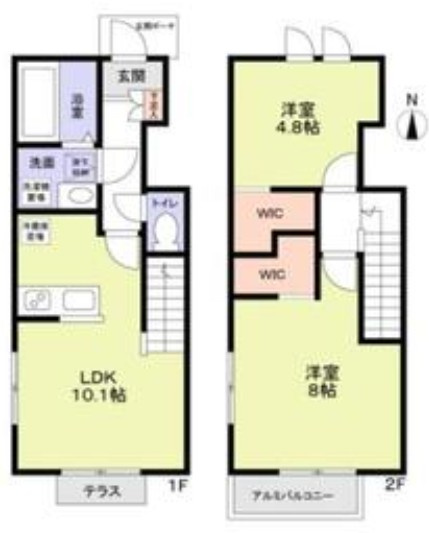 Casa Sotto I'alberoの間取り