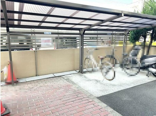 【商談中】ハイプラザ長岡の駐輪場|駐輪場